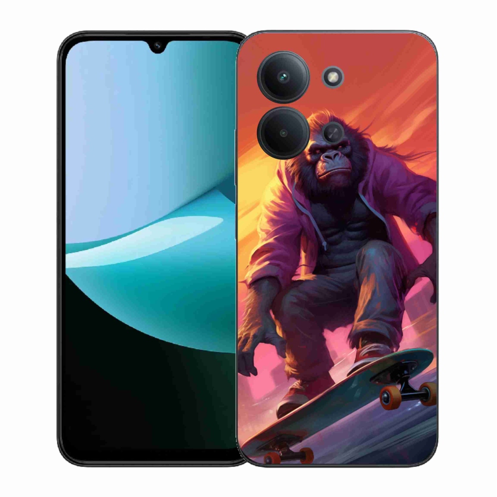Gél borítás mmCase for Xiaomi Redmi 15C 4G (171mm)/Poco C85 4G (171mm) - gorilla a gördeszkán