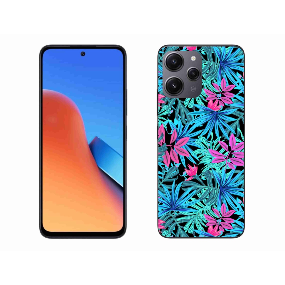 Gél borító mmCase a Xiaomi Redmi 12 - virágok 3