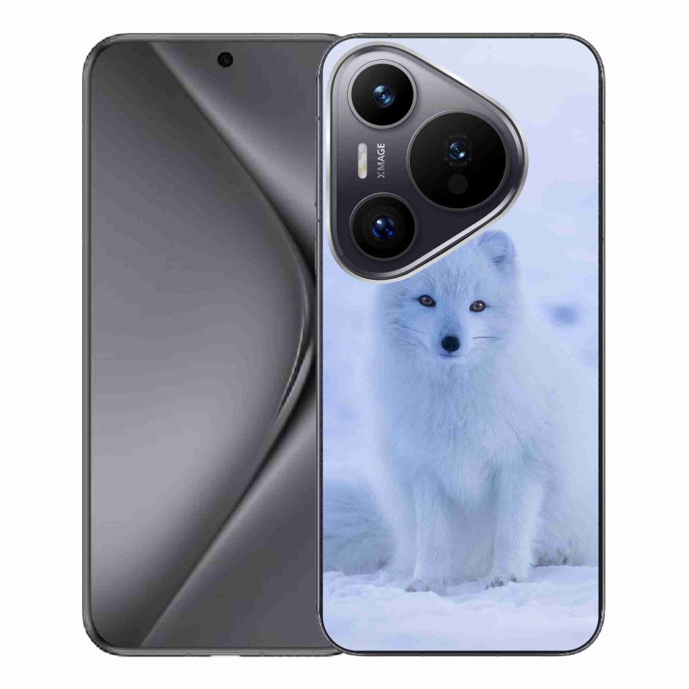 Gél borítás mmCase a Huawei Pura 70 Pro készülékre - polár róka