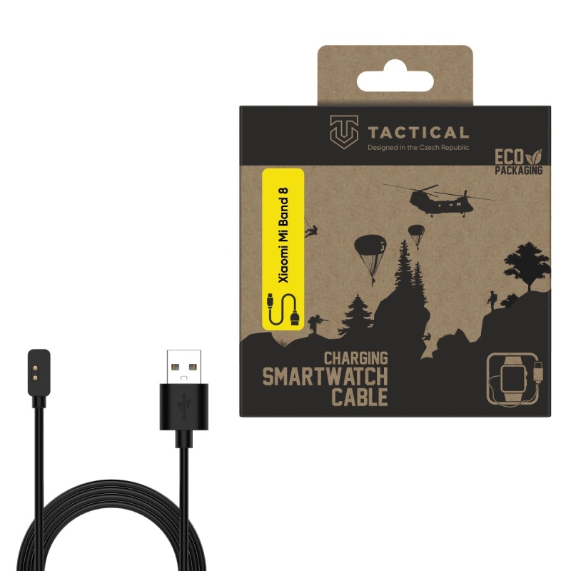Taktikai USB töltőkábel a Xiaomi Mi Band 8-hoz