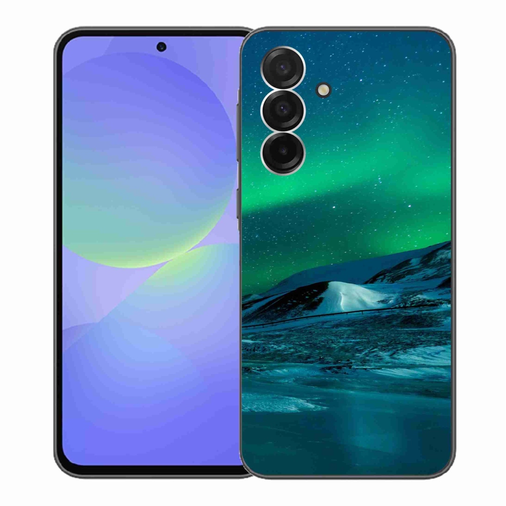 Gél borító mmCase Samsung Galaxy A36 5G - sarki fény - mmCase Samsung Galaxy A36 5G - aurora borealis