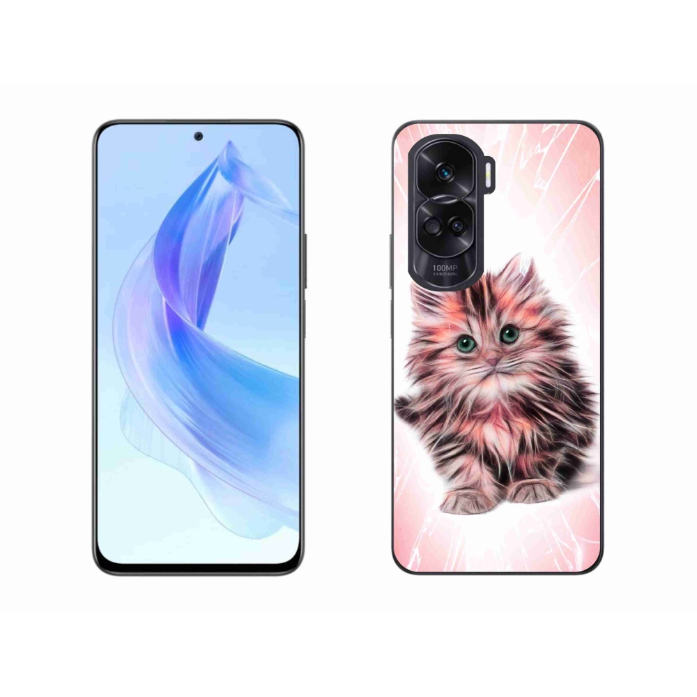 Gél borító mmCase a Honor 90 Lite-hoz - aranyos cica