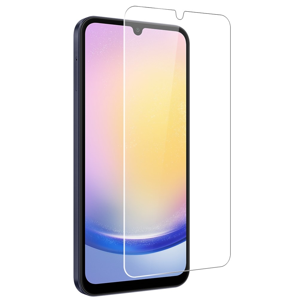 NORTHJO átlátszó zselés tok + edzett üveg Samsung Galaxy A25 5G - átlátszó