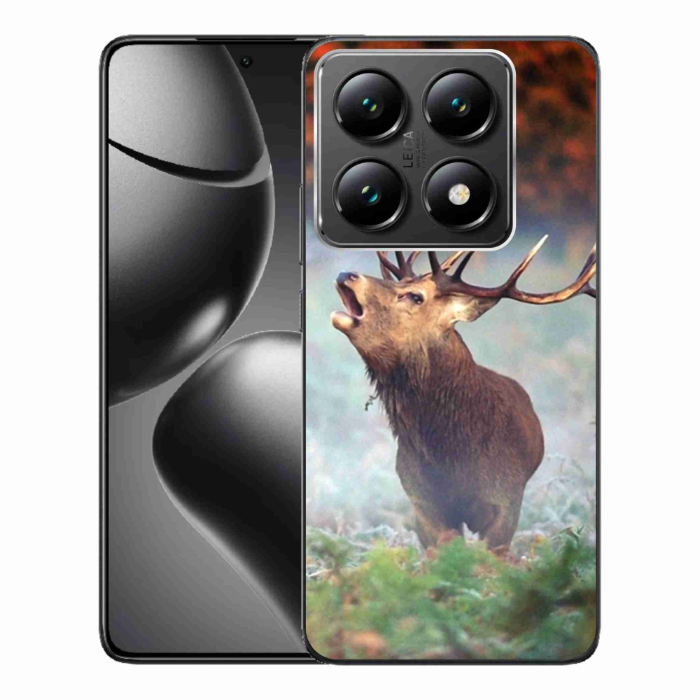 Gél borítás mmCase a Xiaomi 14T Pro számára - szarvas 2