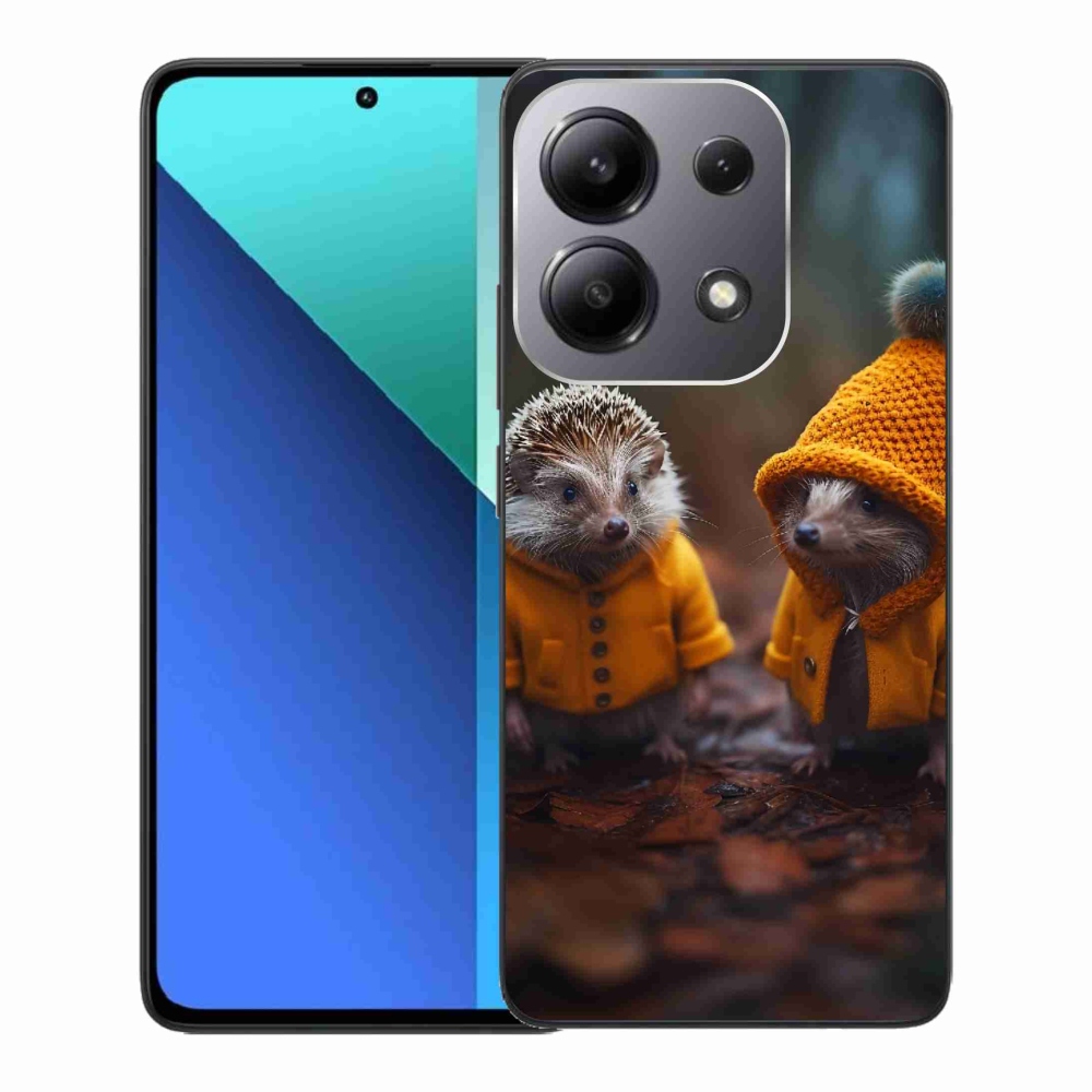 Gél borítás mmCase a Xiaomi Redmi Note 13-hoz - sünök