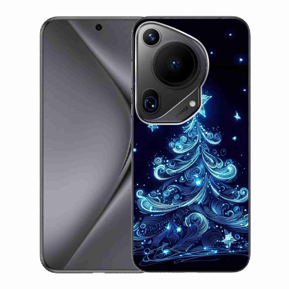 Gél borító mmCase a Huawei Pura 70 Ultra - neon karácsonyfa 4