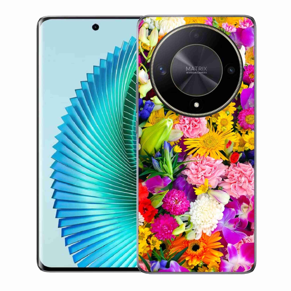 Gél borítás mmCase a Honor Magic 6 Lite 5G számára - virág 12