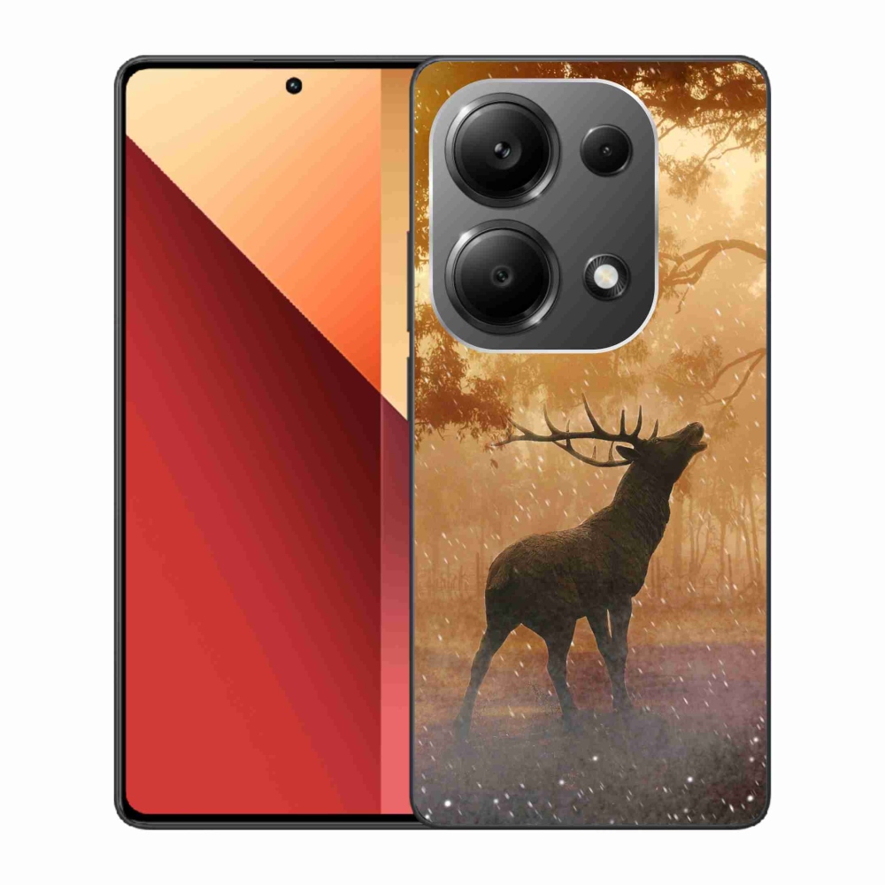 Zselés borítás mmCase a Xiaomi Redmi Note 13 Pro 4G/Poco M6 Pro számára - szarvas a vadászaton