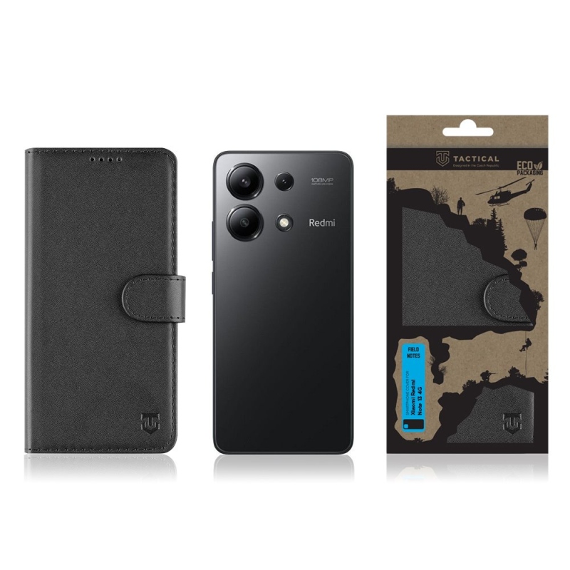 Taktikai terepi megjegyzések a Xiaomi Redmi Note 13 4G Black számára