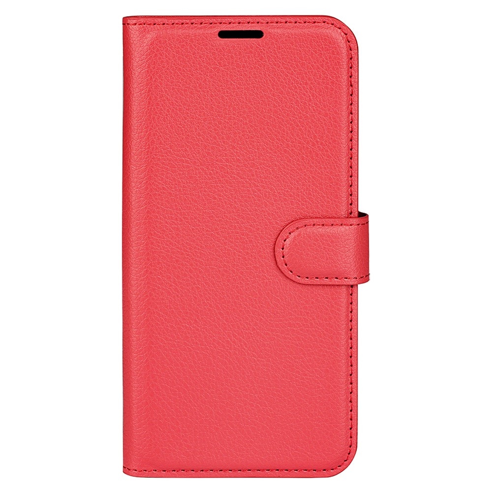 Litchi könyv tok a Xiaomi 14T Pro-hoz - piros