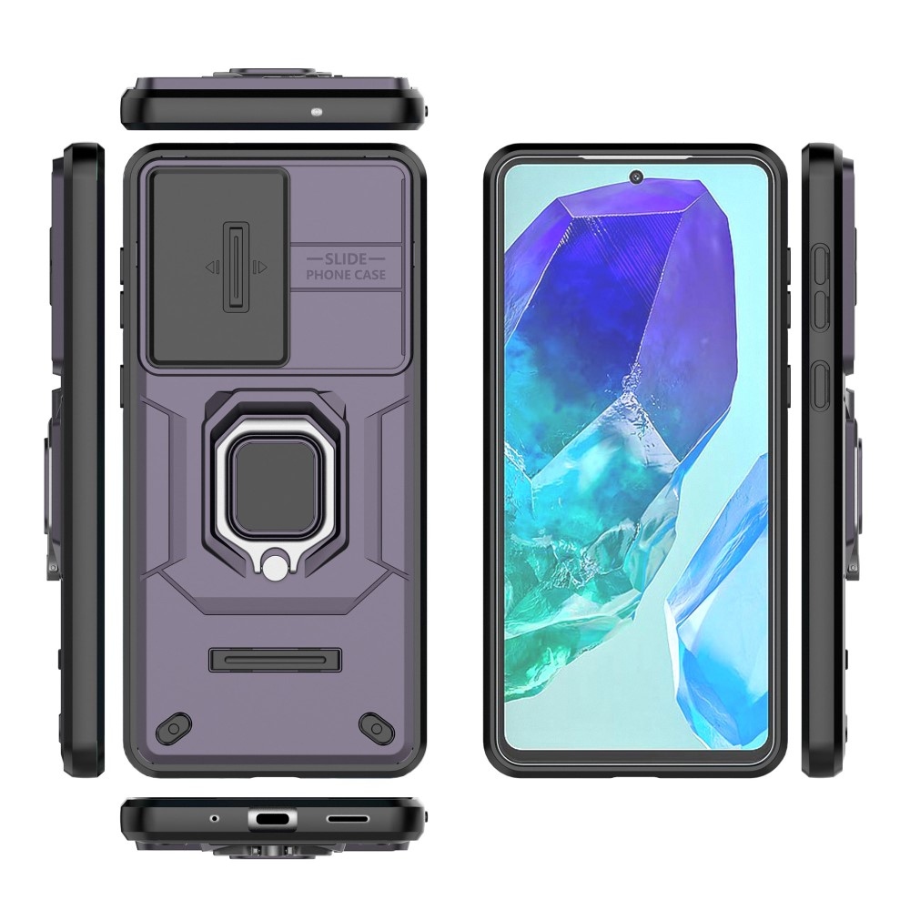 Lencseálló borítás a Samsung Galaxy M55 5G készülékre - lila