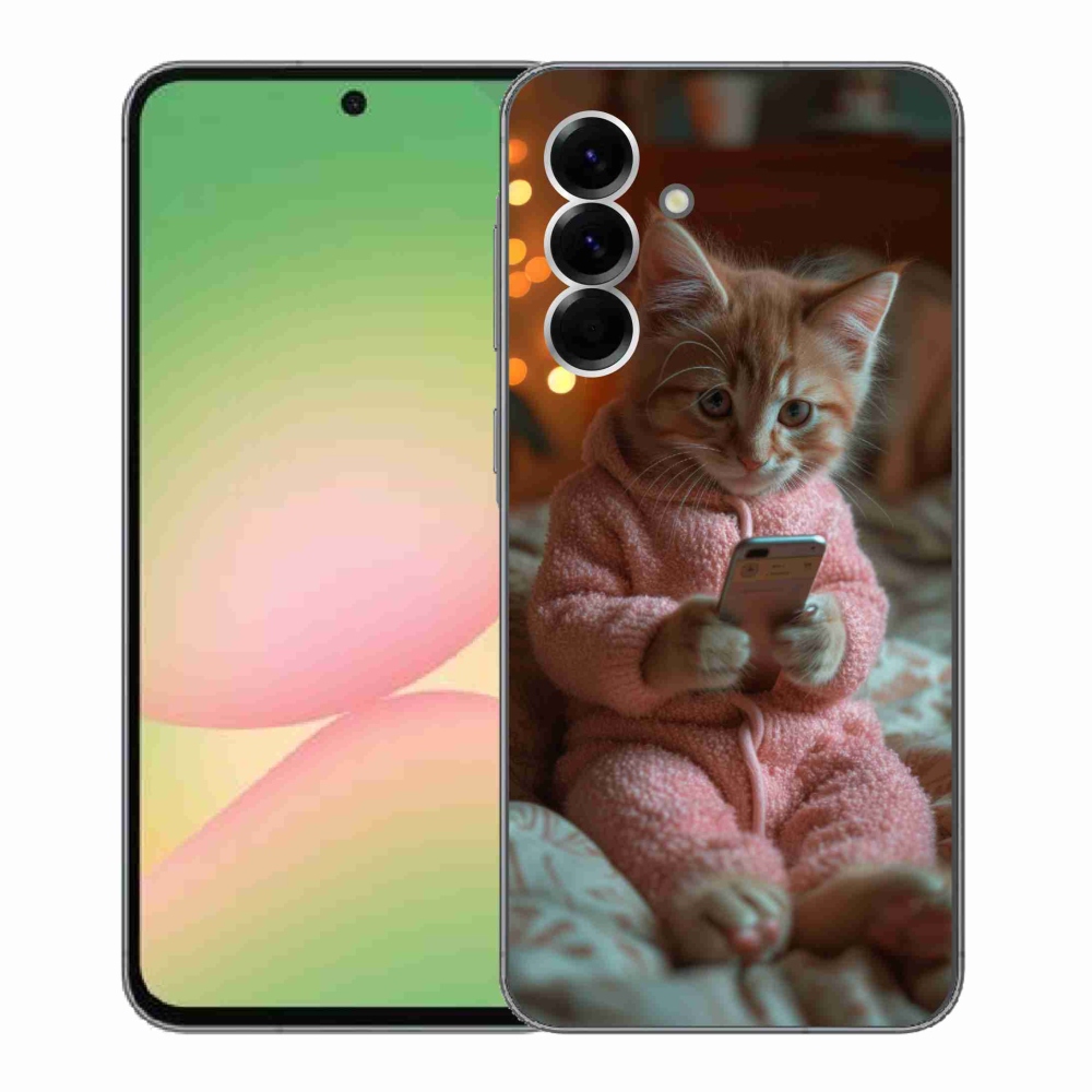 Gél védőhuzat mmCase Samsung Galaxy A56 5G - baba mobillal
