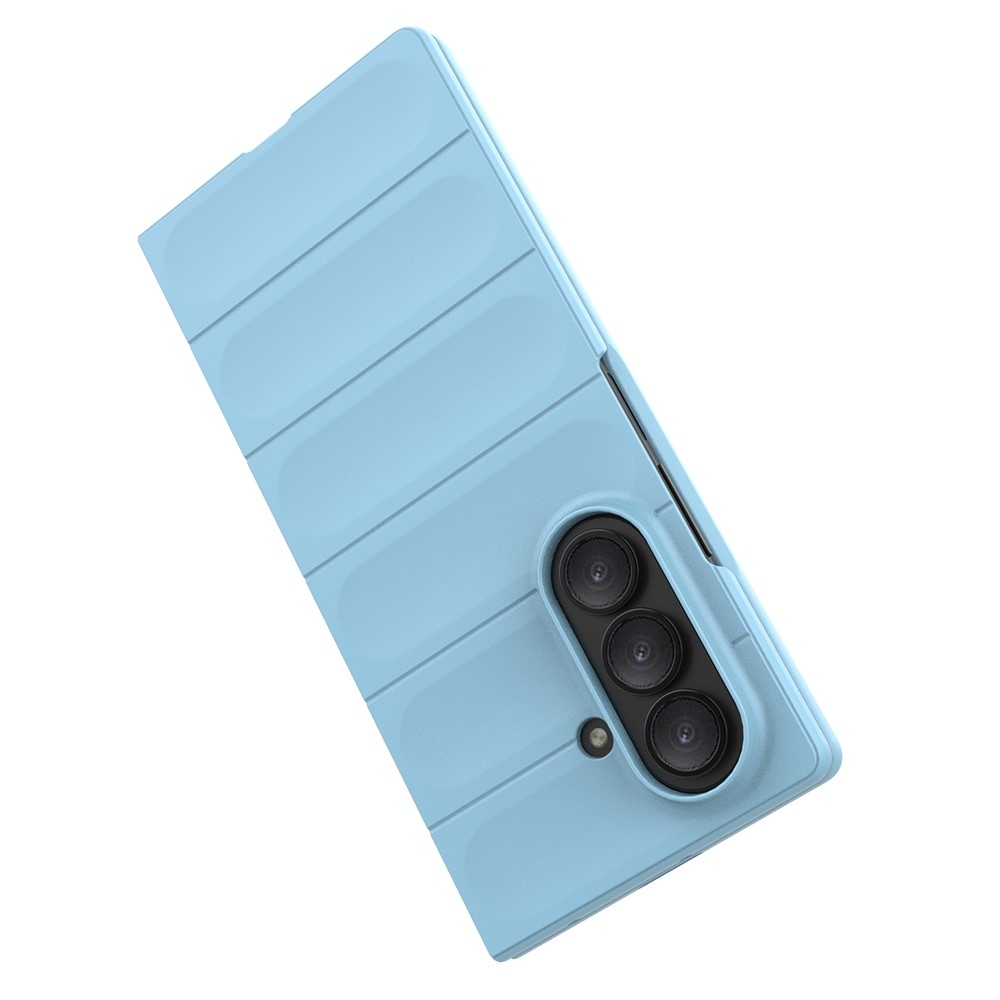 Rugg tartós zselés tok Samsung Galaxy Z Fold7 5G - világoskék színben