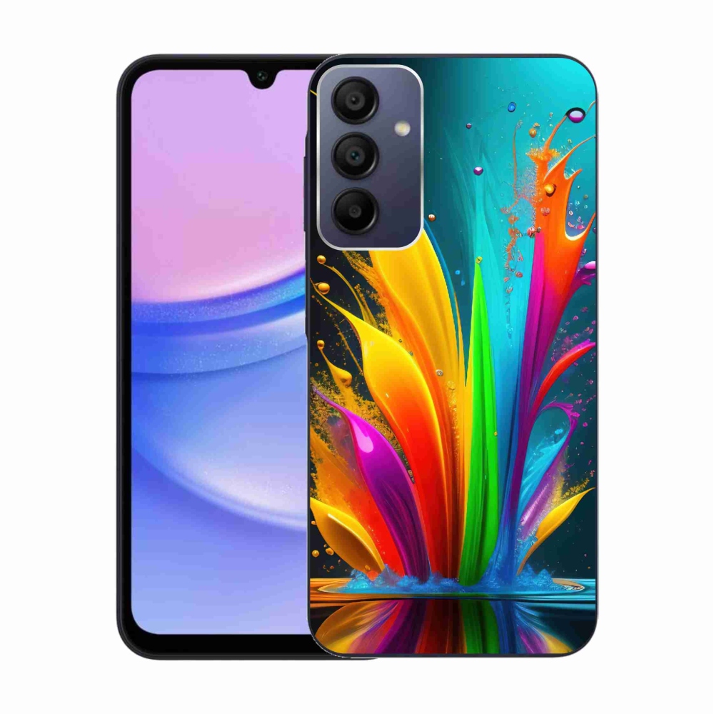 Zselés borítás mmCase Samsung Galaxy A15 4G/5G - absztrakt motívum 1