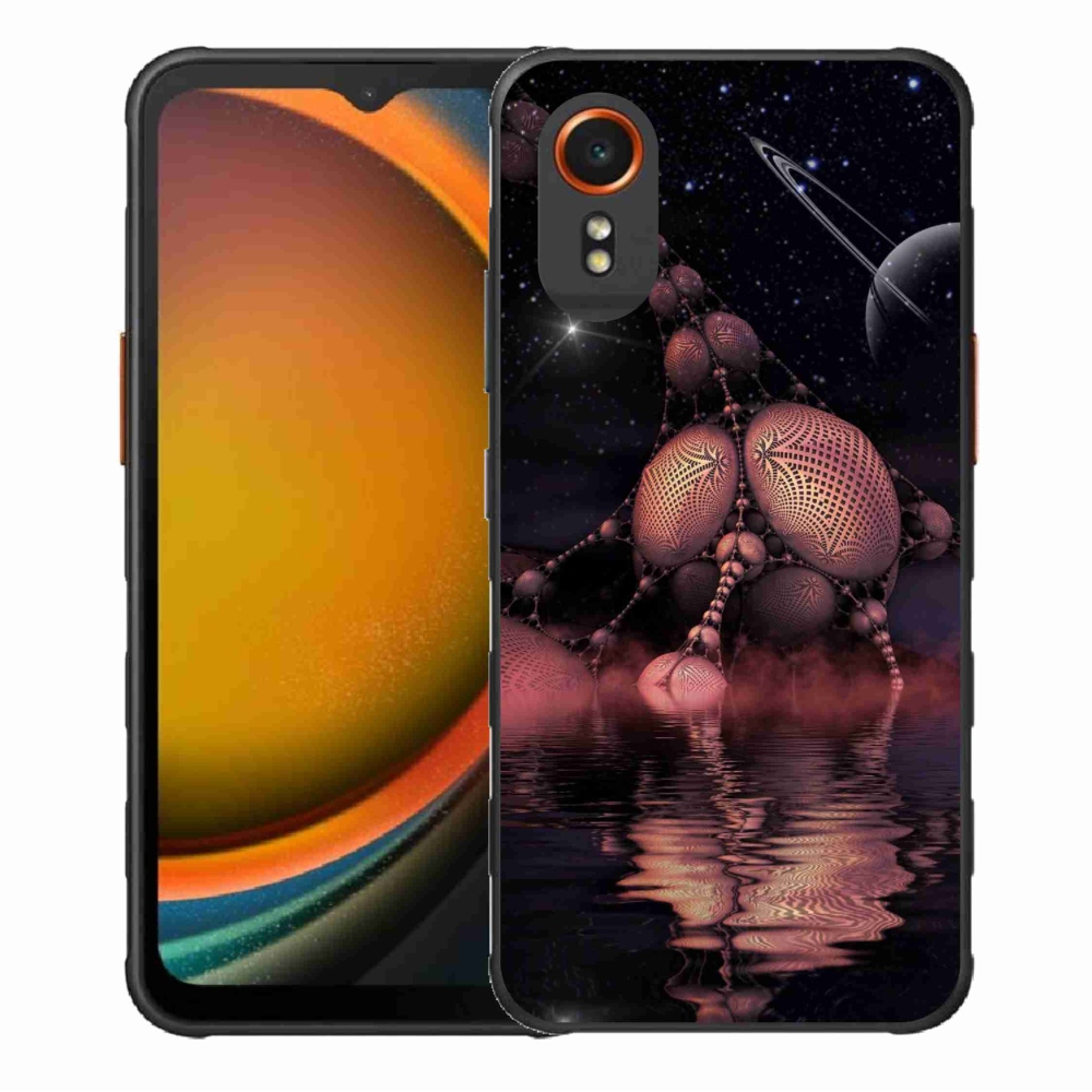 Gél borítás mmCase Samsung Galaxy Xcover 7 készülékhez - absztrakt motívum 19