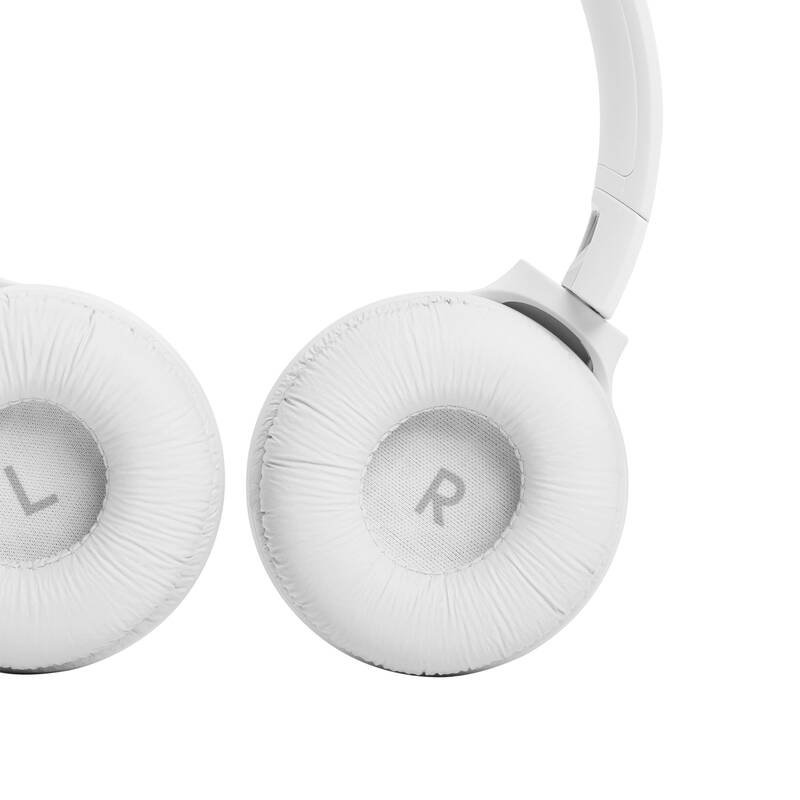 JBL Tune T510 Bluetooth-fejhallgató fehér színben