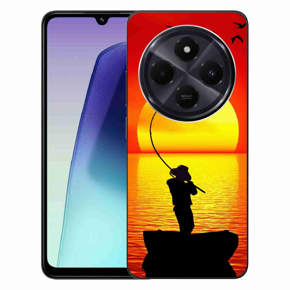 Gél borítás mmCase a Xiaomi Redmi 14C/Poco C75-hez - horgászás