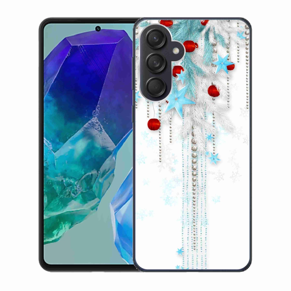 Gél borítás mmCase Samsung Galaxy M55 5G - karácsonyi dekorációk