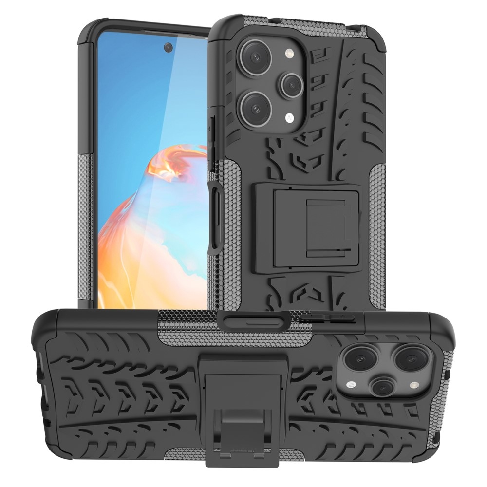 Kick tartós borítás Xiaomi Redmi 12 4G/5G készülékhez - fekete