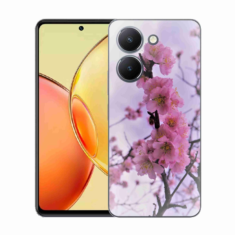 Zselés borítás mmCase a Vivo Y36-hoz - virágok 7