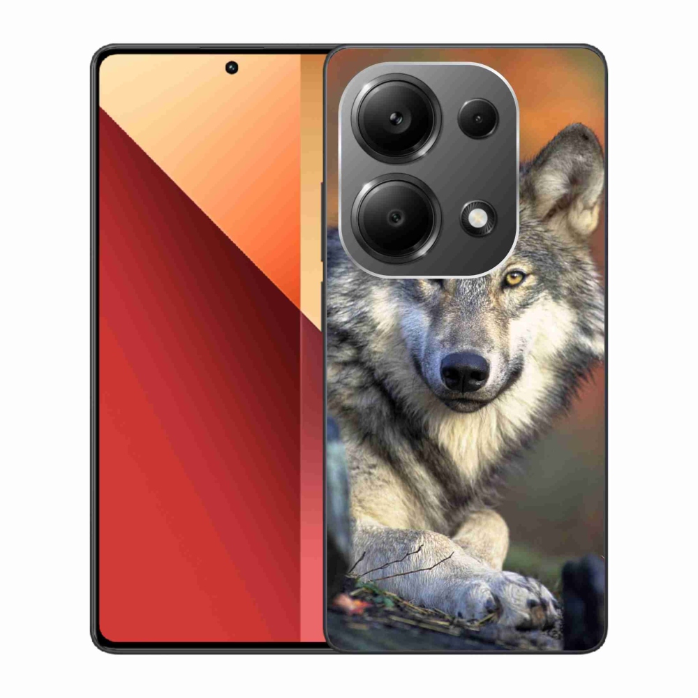 Zselés tok mmCase a Xiaomi Redmi Note 13 Pro 4G/Poco M6 Pro - farkas