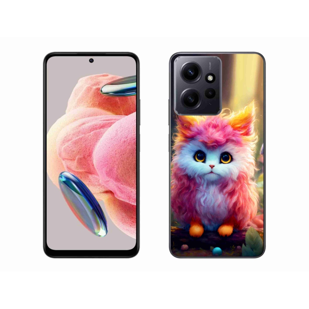 Gél borítás mmCase a Xiaomi Redmi Note 12 4G-hez - aranyos cica 5