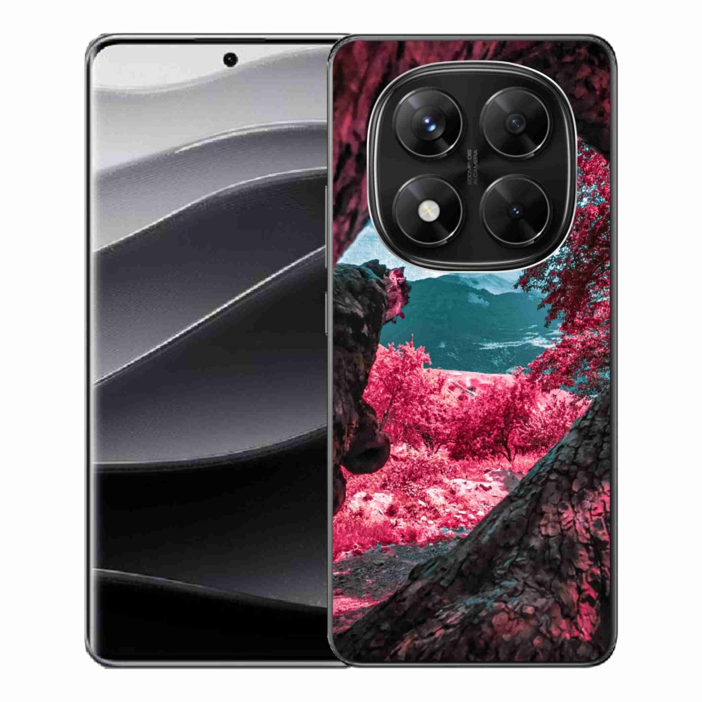Gél borítás mmCase a Xiaomi Redmi Note 14 Pro 5G/Poco X7 5G számára - hegyi kilátás