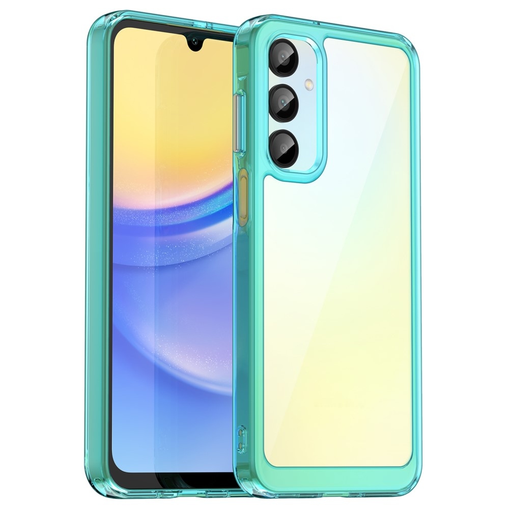 Gél tok kemény hátlappal Samsung Galaxy A16 4G/5G készülékhez - világoskék színben