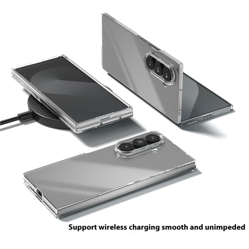 Műanyag borítás Samsung Galaxy Z Fold7 5G készülékhez - átlátszó