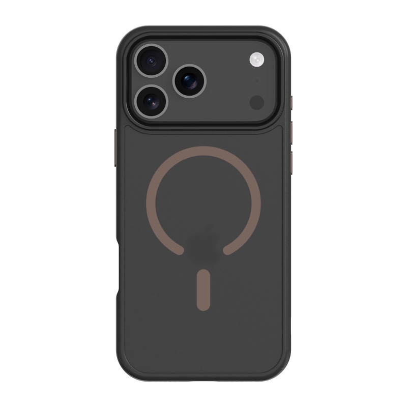 Taktikai MagForce Hyperstealth 2.0 borító iPhone 17 Pro Max fekete/Moucha Moose számára