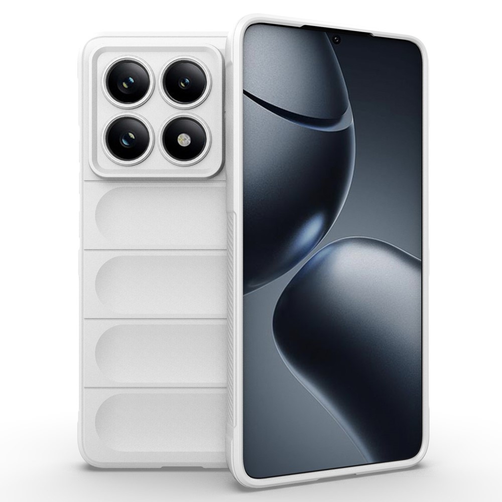Rugg tartós zselés tok Xiaomi Redmi Note 14 Pro 5G/Poco X7 5G - fehér