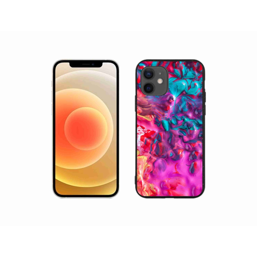 Zselés borítás mmCase iPhone 12 mini készülékhez - absztrakt 27