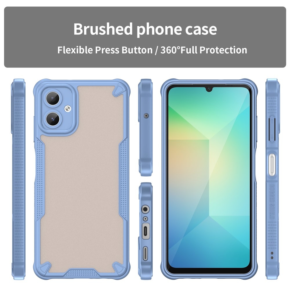 Fagyasztott tartós borítás Samsung Galaxy A06 4G készülékhez - kék