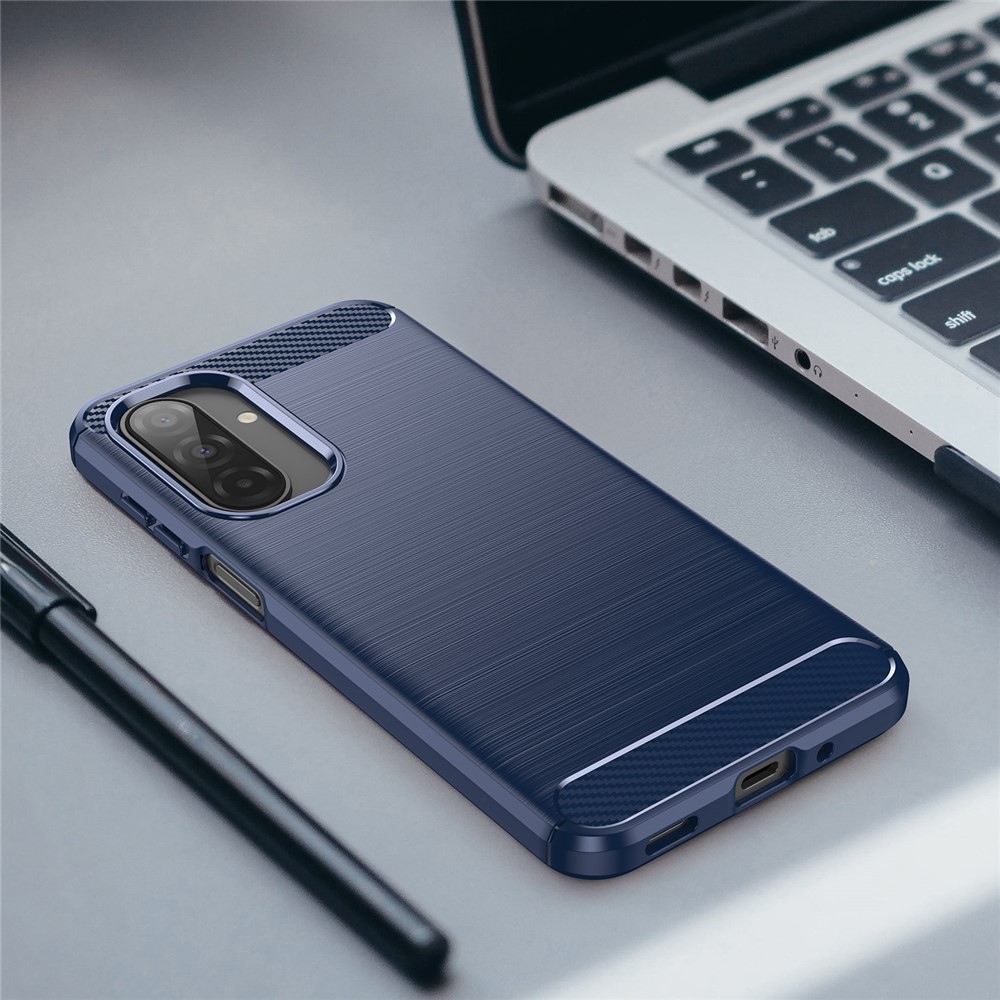 Szénálló zselés tok Samsung Galaxy A17 5G - kék