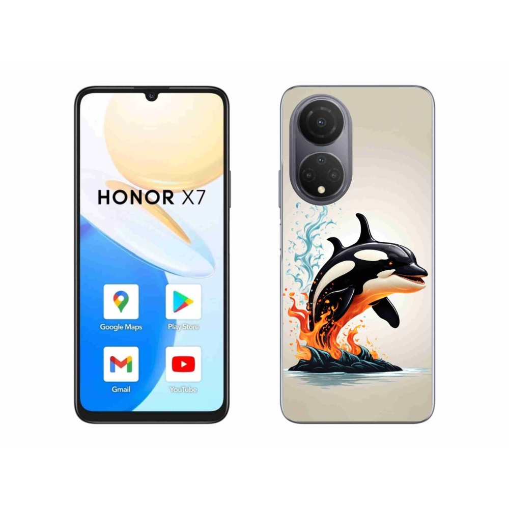 Zselés borítás mmCase a Honor X7-hez - írisz