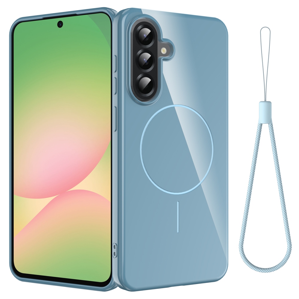 MagSafe zselés tok Samsung Galaxy A17 5G készülékhez - kék