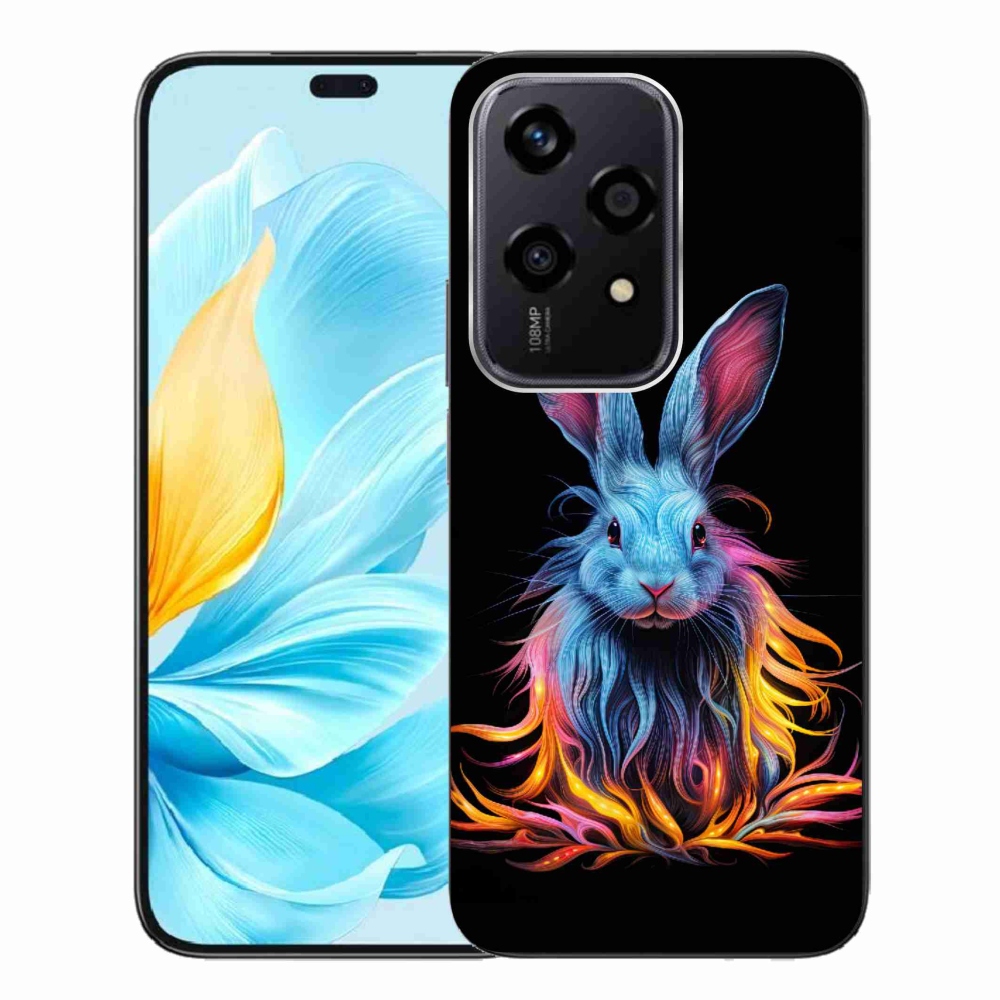 Zselés borítás mmCase a Honor 200 Lite 5G készülékhez - absztrakt nyúl