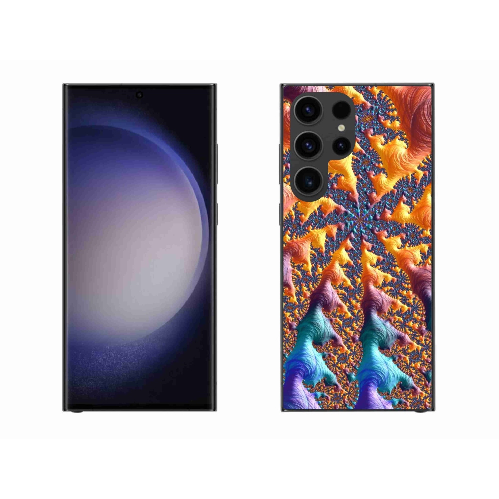 Zselés borítás mmCase Samsung Galaxy S23 Ultra 5G - absztrakt motívum 23