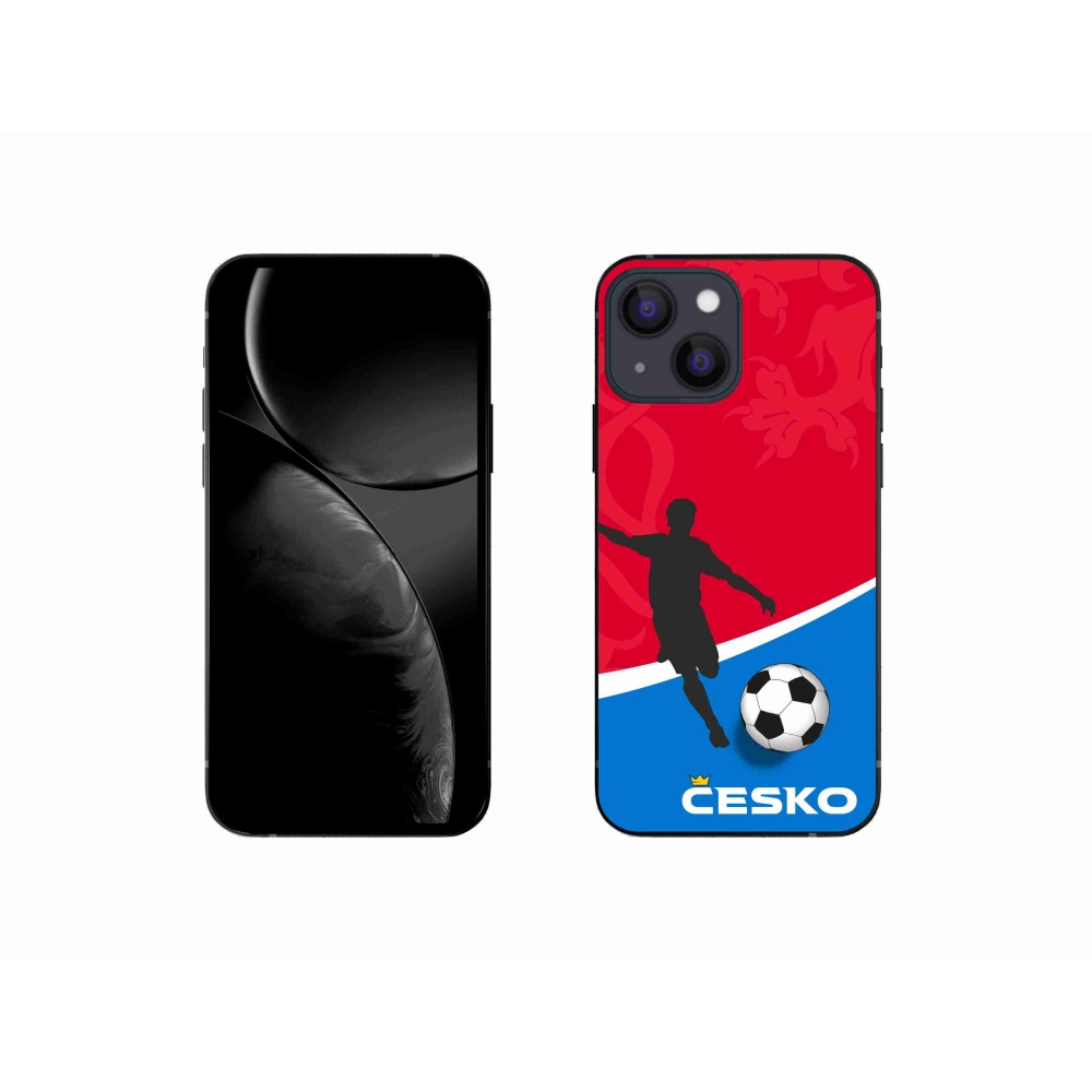 Gél borítás mmCase iPhone 13 mini 5.4 - futball Csehország