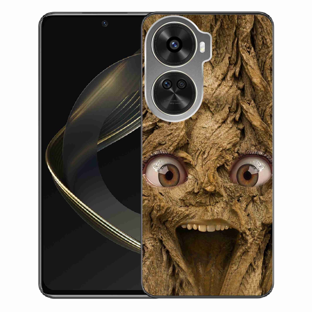 Gél borítás mmCase a Huawei Nova 12 SE-n - vidám fa szemekkel