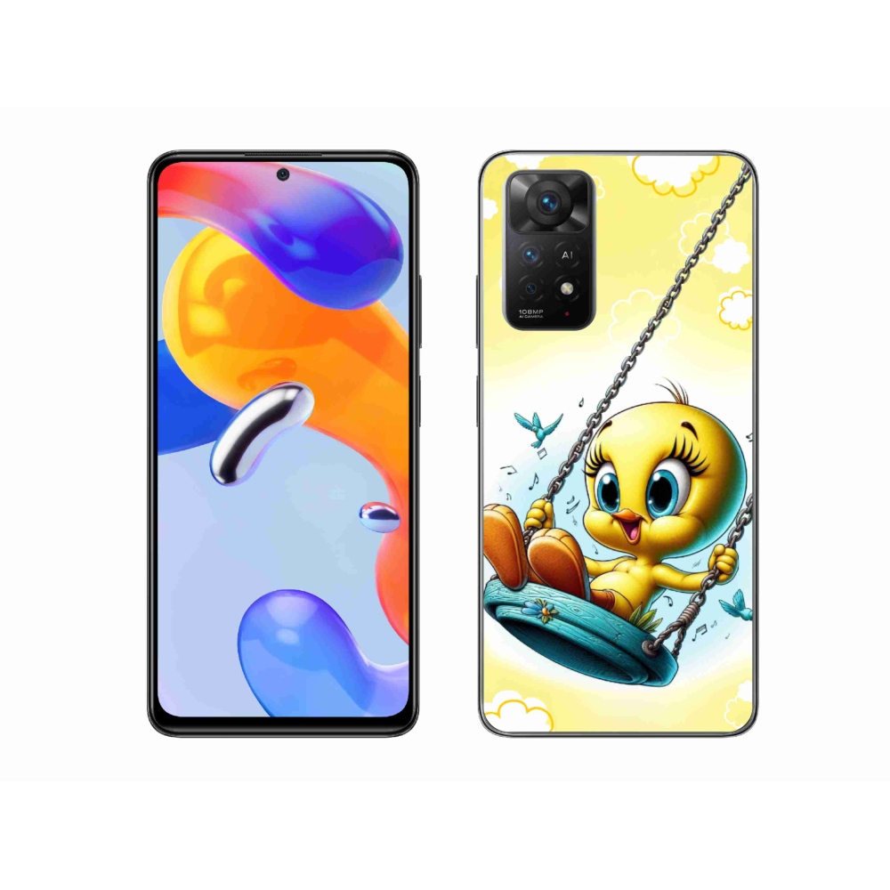 Gél borítás mmCase a Xiaomi Redmi Note 11 Pro 4G/5G-n - tweets