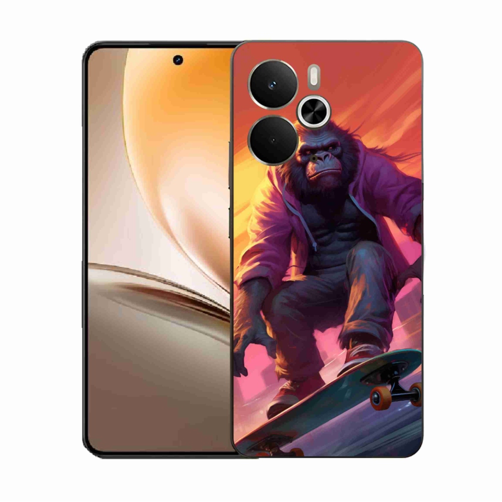 Gél borítás mmCase a Realme 14 5G-hez - gorilla gördeszkán
