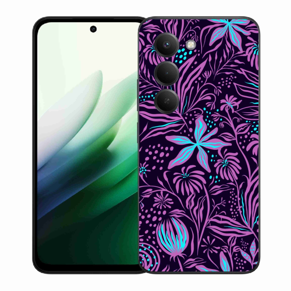 Gél borító mmCase a Xiaomi Redmi 15 5G számára - virágok 2