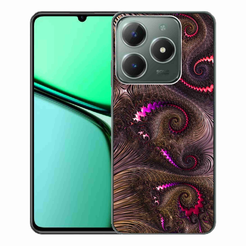 Gél borítás mmCase a Realme C61 készülékhez - absztrakt motívum 24
