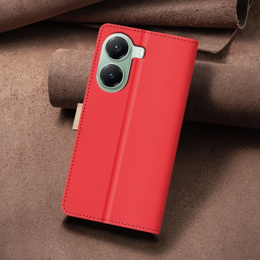 BNF DUO könyvtáska Xiaomi Poco X7 Pro 5G - piros