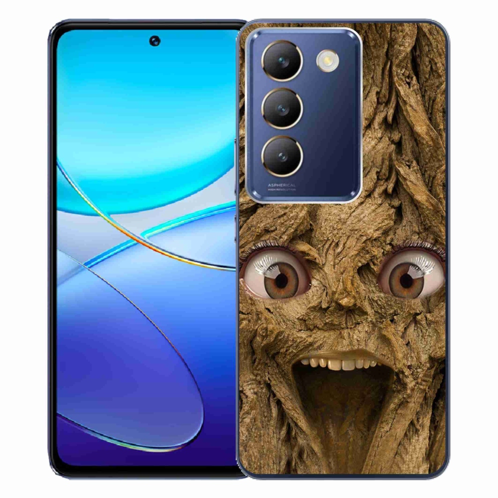 Gél borító mmCase a Vivo V40 SE 4G/5G-n - boldog fa szemekkel