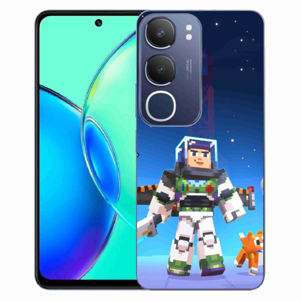 Gél borítás mmCase a Vivo Y19s készülékre - minecraft 2