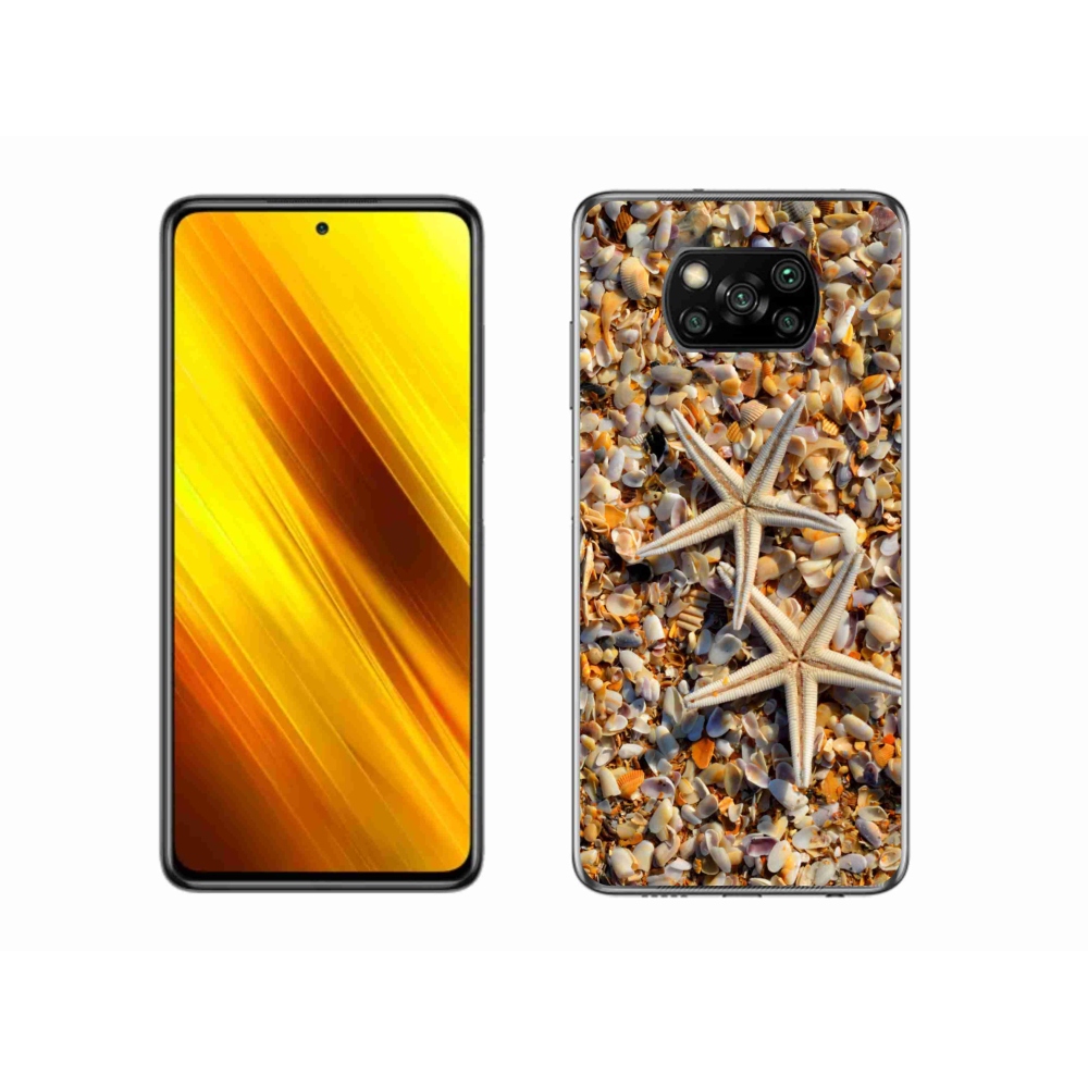 Gél borítás mmCase a Xiaomi Poco X3 Pro készülékhez - tengeri csillag