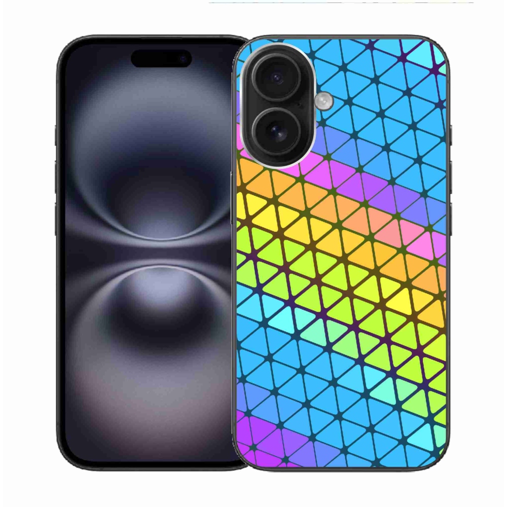 Gél borítás mmCase iPhone 16 készülékhez - absztrakt motívum 16