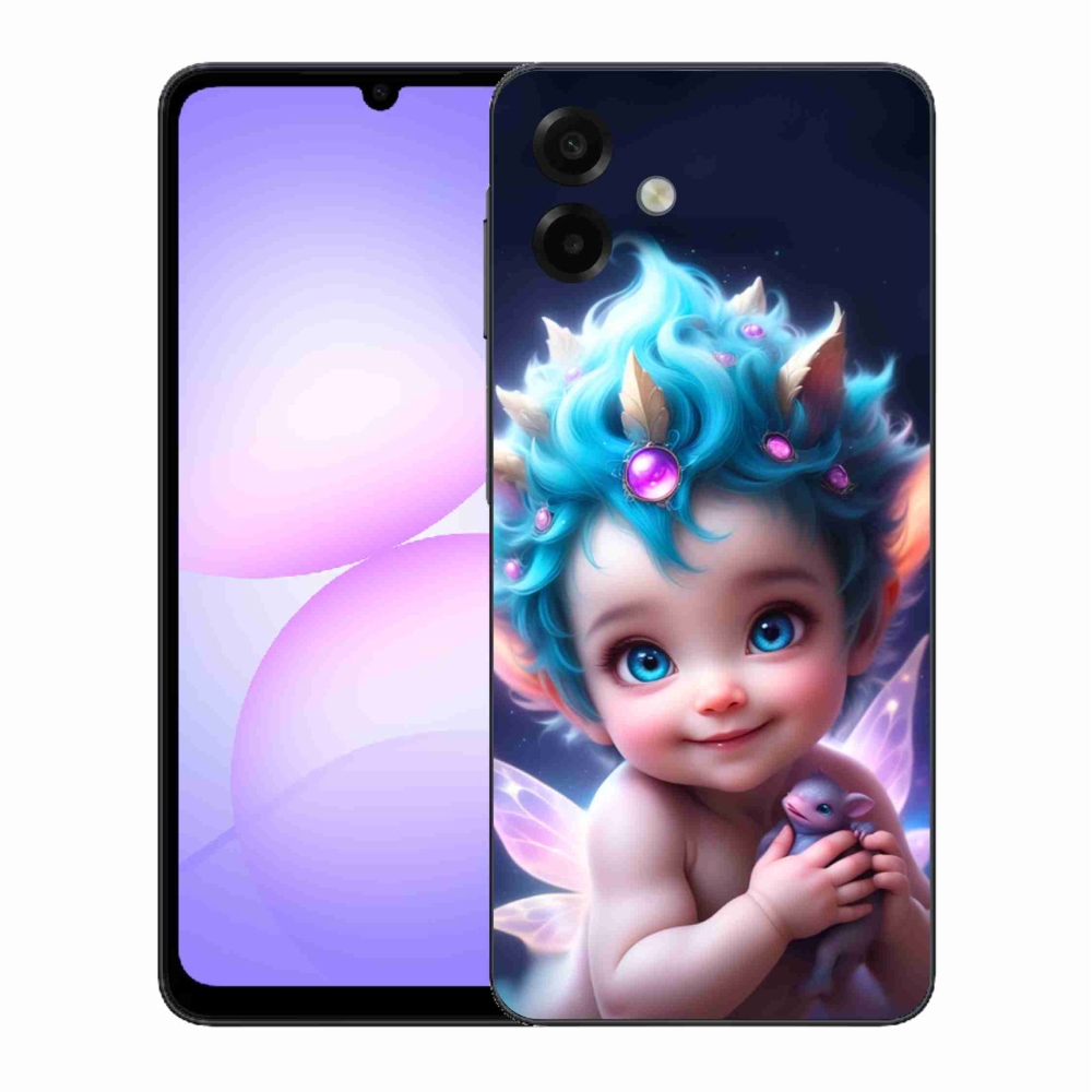 Gél borítás mmCase Samsung Galaxy A07 4G - baba pillangószárnyakkal